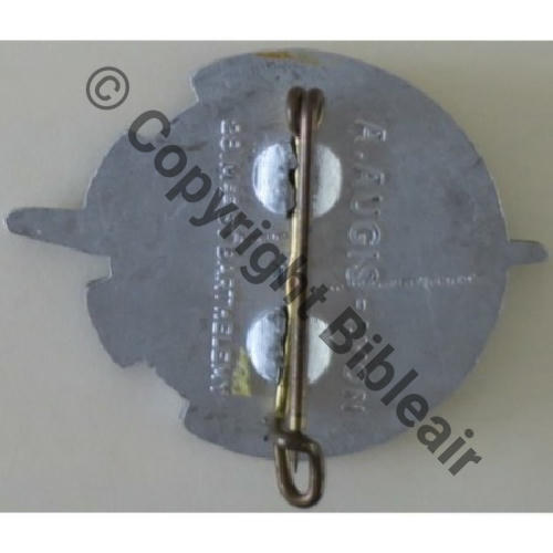 NH Cie Rav Dep 81  A.AUGIS LYON ST.BARTH 2Li 2Griffes Dos lisse Non Numerote Alu peint jaune marron Src.Y.GENTY Collect JM 